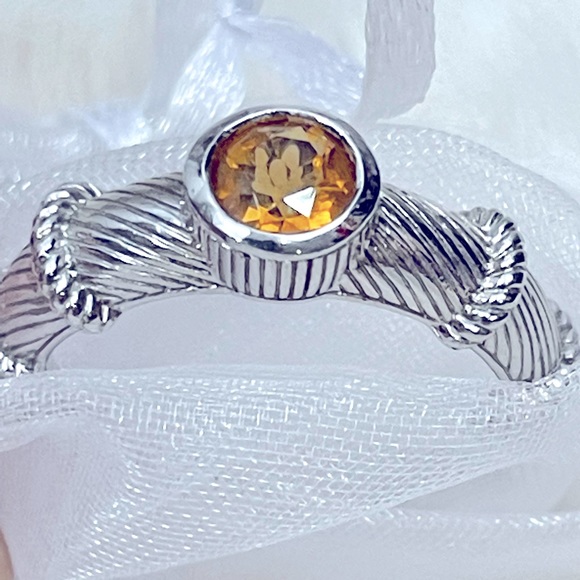 ❗️FINAL PRICE❗️Gorgeous Judith Ripka Citrine Ring - Picture 1 of 5